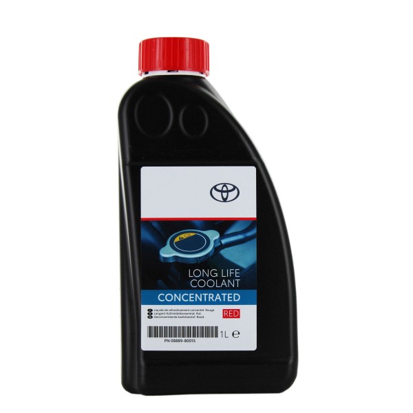 Liquide de refroidissement toyota concentrated rouge : Lubuniversal, Liquide  de refroidissement Toyota